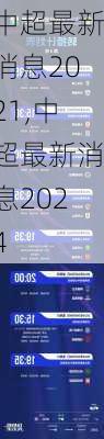 中超最新消息2021,中超最新消息2024