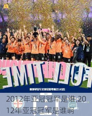 2012年亚冠冠军是谁,2012年亚冠冠军是谁啊
