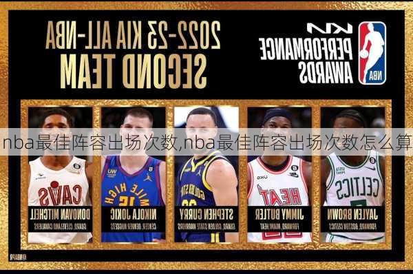 nba最佳阵容出场次数,nba最佳阵容出场次数怎么算