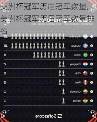 美洲杯冠军历届冠军数量,美洲杯冠军历届冠军数量排名
