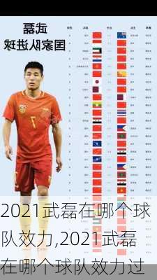 2021武磊在哪个球队效力,2021武磊在哪个球队效力过