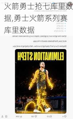 火箭勇士抢七库里数据,勇士火箭系列赛库里数据