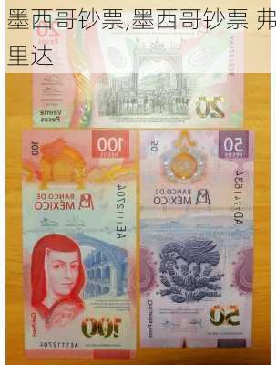 墨西哥钞票,墨西哥钞票 弗里达