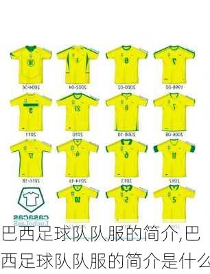 巴西足球队队服的简介,巴西足球队队服的简介是什么