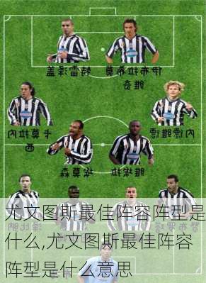 尤文图斯最佳阵容阵型是什么,尤文图斯最佳阵容阵型是什么意思