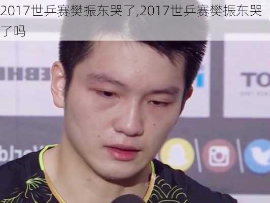 2017世乒赛樊振东哭了,2017世乒赛樊振东哭了吗