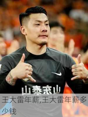 王大雷年薪,王大雷年薪多少钱