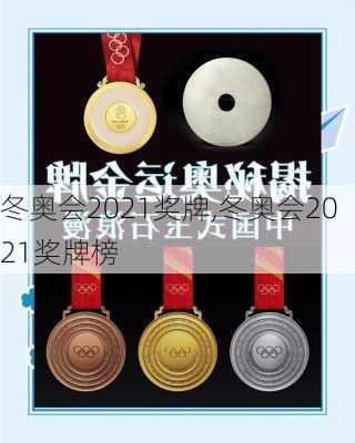 冬奥会2021奖牌,冬奥会2021奖牌榜