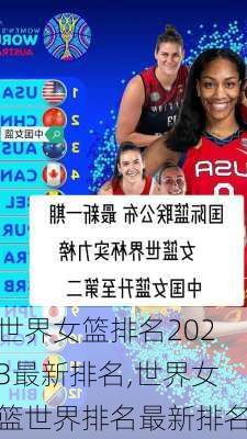 世界女篮排名2023最新排名,世界女篮世界排名最新排名