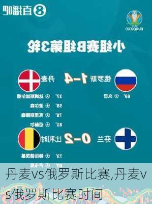 丹麦vs俄罗斯比赛,丹麦vs俄罗斯比赛时间