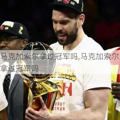 马克加索尔拿过冠军吗,马克加索尔拿过冠军吗