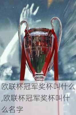 欧联杯冠军奖杯叫什么,欧联杯冠军奖杯叫什么名字