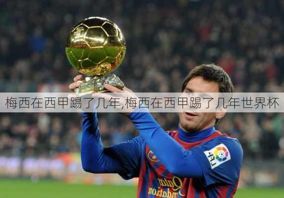 梅西在西甲踢了几年,梅西在西甲踢了几年世界杯