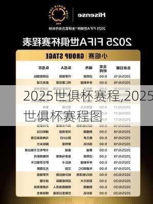 2025世俱杯赛程,2025世俱杯赛程图