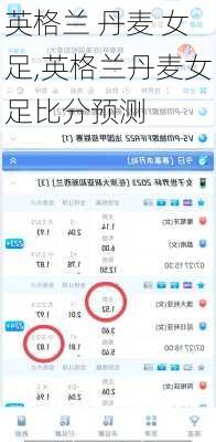 英格兰 丹麦 女足,英格兰丹麦女足比分预测