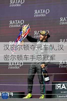 汉密尔顿夺冠车队,汉密尔顿车手总冠军