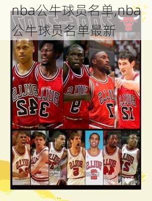 nba公牛球员名单,nba公牛球员名单最新