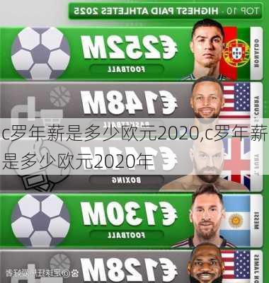 c罗年薪是多少欧元2020,c罗年薪是多少欧元2020年