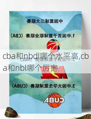 cba和nbdl哪个水平高,cba和nbl哪个厉害