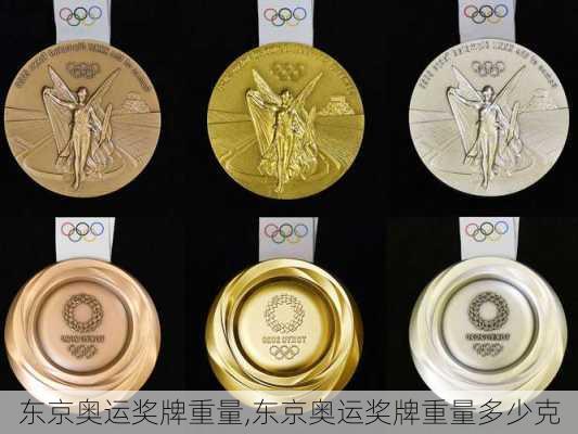 东京奥运奖牌重量,东京奥运奖牌重量多少克