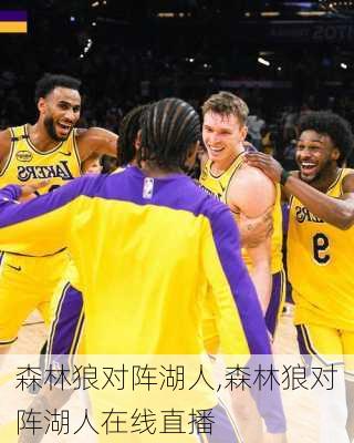 森林狼对阵湖人,森林狼对阵湖人在线直播
