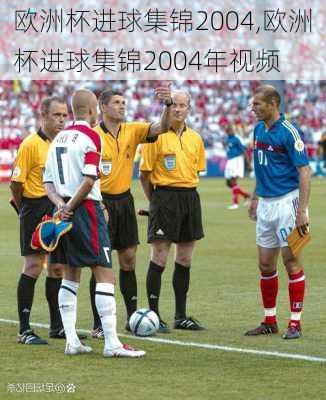 欧洲杯进球集锦2004,欧洲杯进球集锦2004年视频