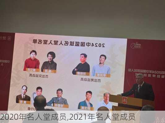 2020年名人堂成员,2021年名人堂成员