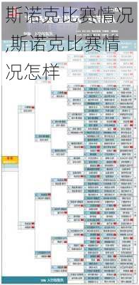 斯诺克比赛情况,斯诺克比赛情况怎样