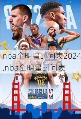 nba全明星时间表2024,nba全明星时间表