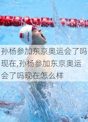 孙杨参加东京奥运会了吗现在,孙杨参加东京奥运会了吗现在怎么样