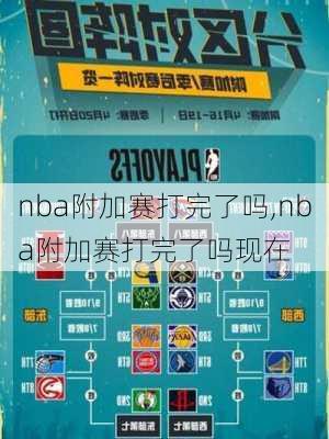 nba附加赛打完了吗,nba附加赛打完了吗现在