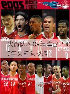 火箭队2009年阵容,2009年火箭队战绩