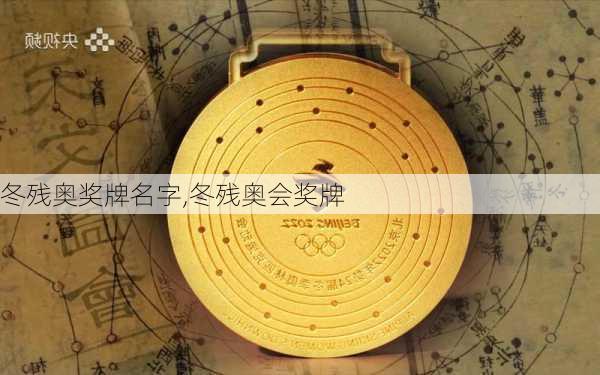 冬残奥奖牌名字,冬残奥会奖牌