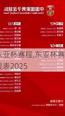 东亚杯赛程,东亚杯赛程表2025