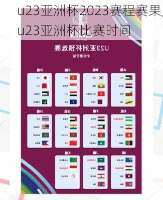 u23亚洲杯2023赛程赛果,u23亚洲杯比赛时间