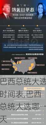 巴西总统大选时间表,巴西总统大选哪一天