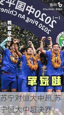 苏宁对恒大中超,苏宁恒大中超决赛