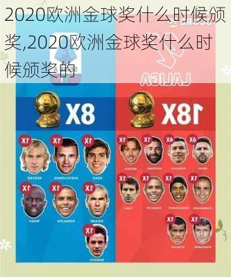 2020欧洲金球奖什么时候颁奖,2020欧洲金球奖什么时候颁奖的
