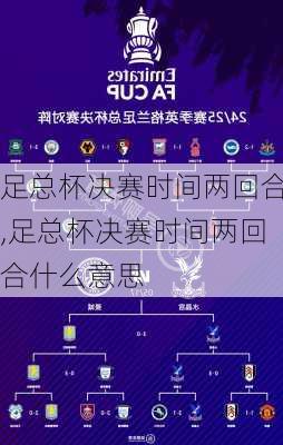足总杯决赛时间两回合,足总杯决赛时间两回合什么意思