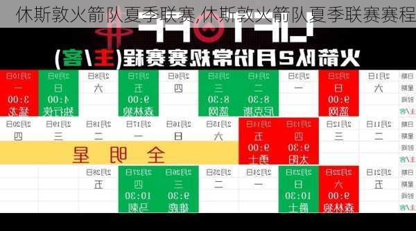 休斯敦火箭队夏季联赛,休斯敦火箭队夏季联赛赛程