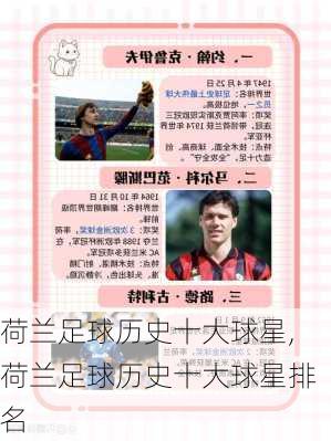 荷兰足球历史十大球星,荷兰足球历史十大球星排名