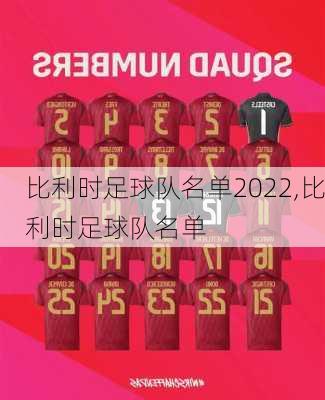 比利时足球队名单2022,比利时足球队名单