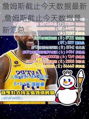詹姆斯截止今天数据最新,詹姆斯截止今天数据最新汇总