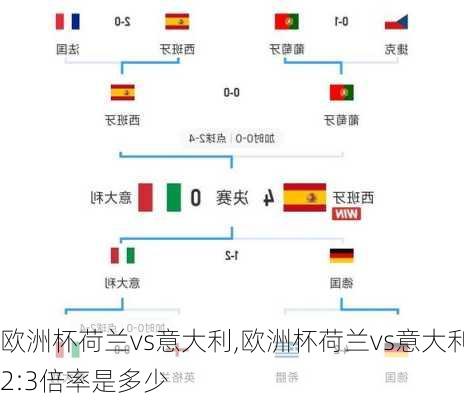 欧洲杯荷兰vs意大利,欧洲杯荷兰vs意大利2:3倍率是多少