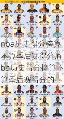 nba历史得分榜算不算季后赛得分,nba历史得分榜算不算季后赛得分的
