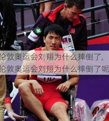伦敦奥运会刘翔为什么摔倒了,伦敦奥运会刘翔为什么摔倒了呢