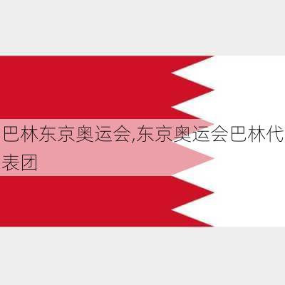 巴林东京奥运会,东京奥运会巴林代表团