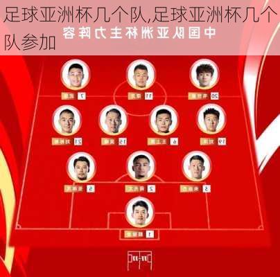 足球亚洲杯几个队,足球亚洲杯几个队参加