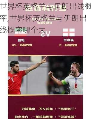 世界杯英格兰与伊朗出线概率,世界杯英格兰与伊朗出线概率哪个大