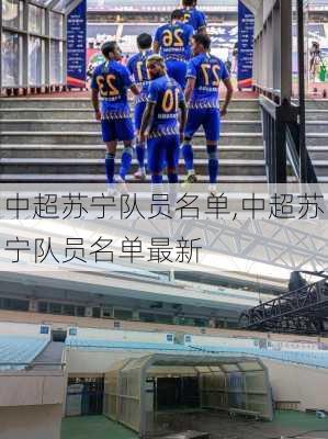 中超苏宁队员名单,中超苏宁队员名单最新
